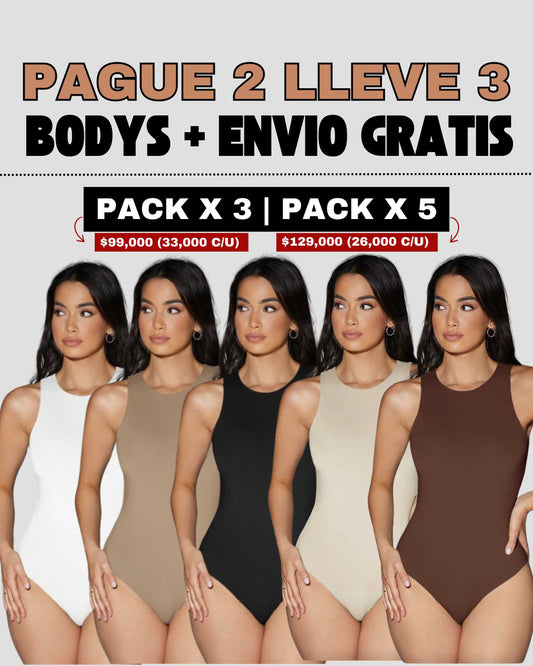 SET X 3 UND BODYS | PAGUE 2 LLEVE 3 PREMIUM
